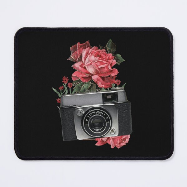 Item preview, Vintage Camera & Roses Collage designed and sold by TypeWrite.