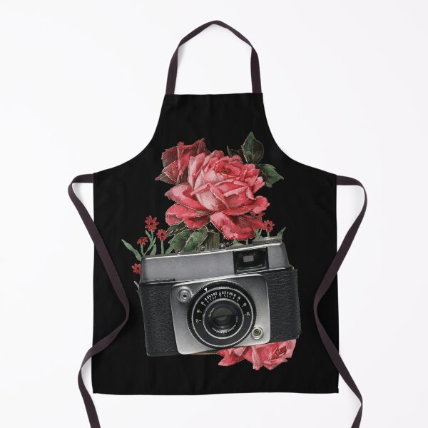 Item preview, Vintage Camera & Roses Collage designed and sold by TypeWrite.