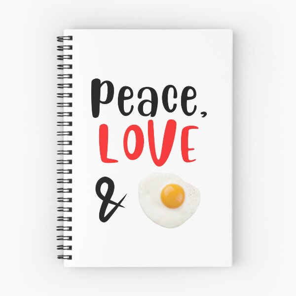 Item preview, Peace Love and Fried Eggs, Willow Days designed and sold by avit1.
