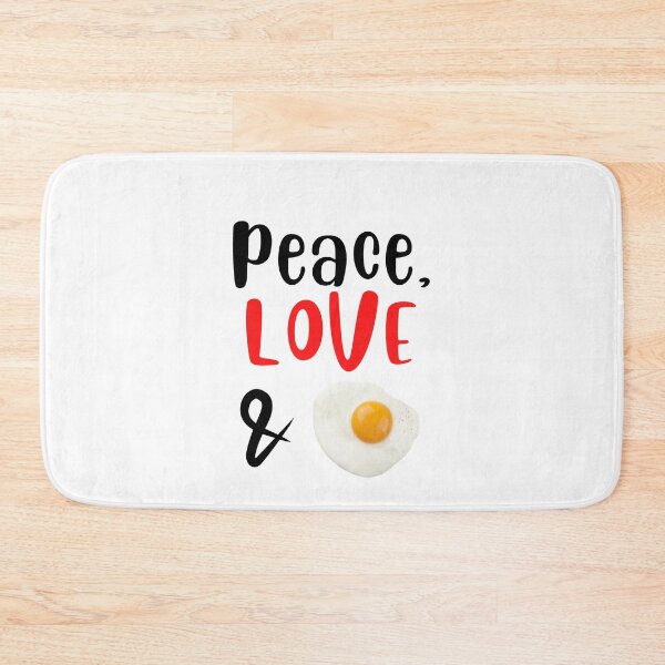 Item preview, Peace Love and Fried Eggs, Willow Days designed and sold by avit1.