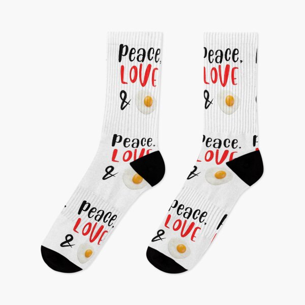 Item preview, Peace Love and Fried Eggs, Willow Days designed and sold by avit1.
