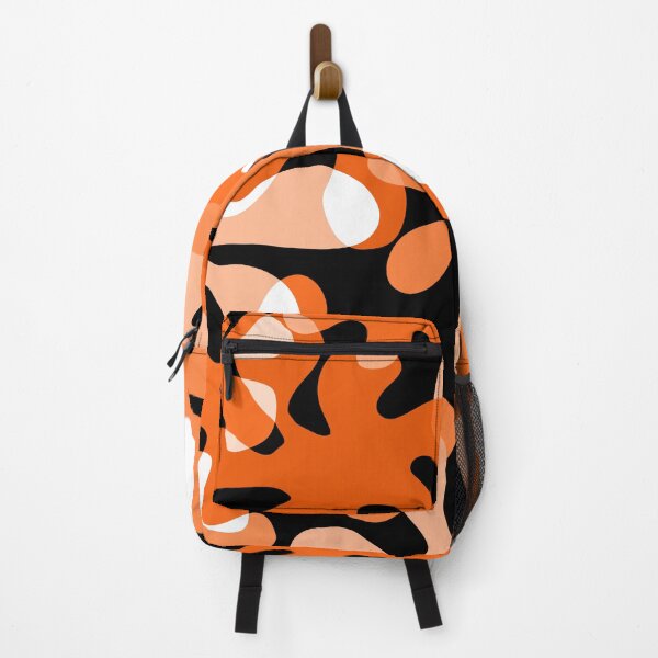 Item preview, Groovy Retro Shapes Orange Black White designed and sold by Cato99.