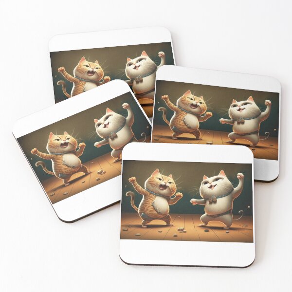 Item preview, cats dancing designed and sold by GabbyKI261.