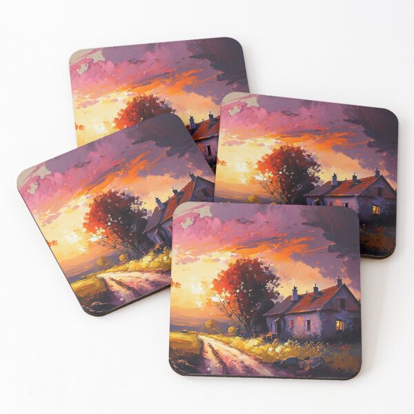Item preview, Peaceful countryside designed and sold by flowinglobe.