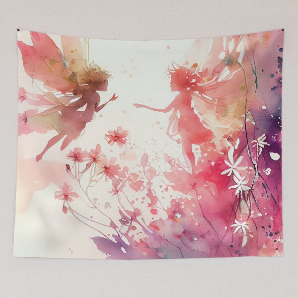 Item preview, Fairies at the bottom of the garden 02 designed and sold by EmilyDayDreams.