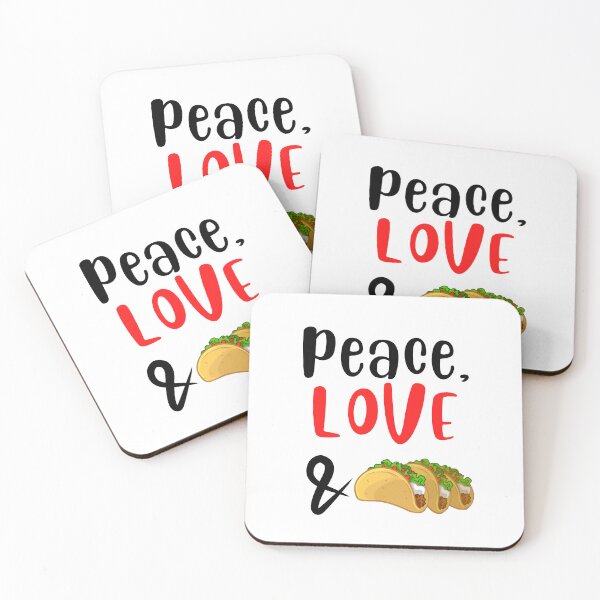 Item preview, Peace Love and Tacos, Willow Days designed and sold by avit1.