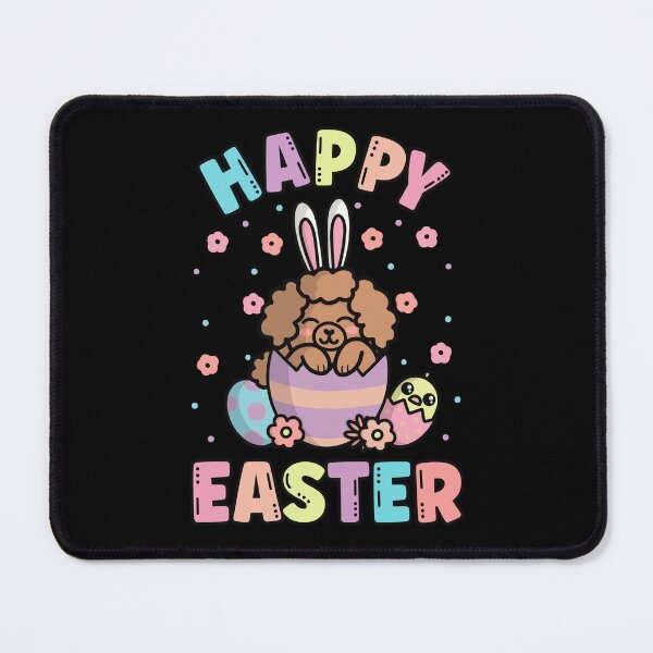 Item preview, Happy Easter Kawaii Bunny Poodle Cute Spring Egg Hunting designed and sold by JokeGysen.