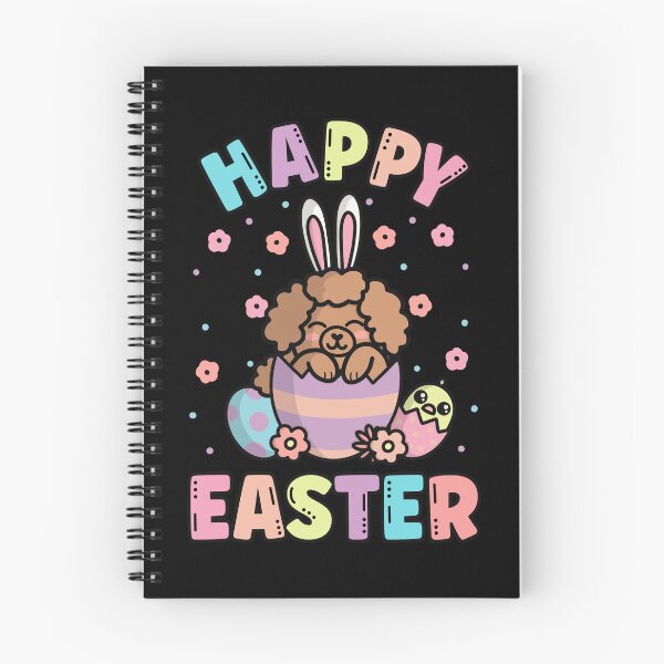 Item preview, Happy Easter Kawaii Bunny Poodle Cute Spring Egg Hunting designed and sold by JokeGysen.