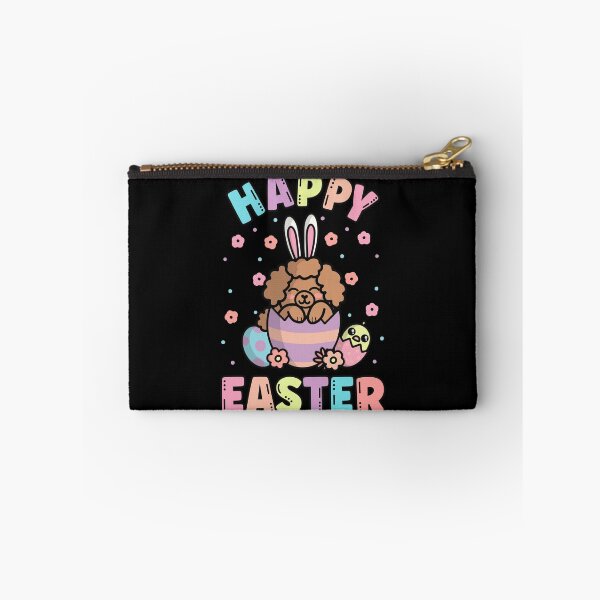 Item preview, Happy Easter Kawaii Bunny Poodle Cute Spring Egg Hunting designed and sold by JokeGysen.