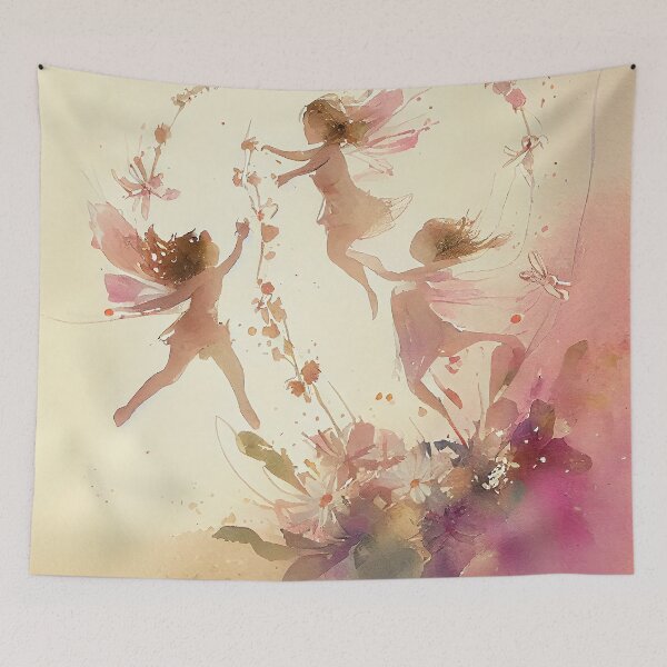 Item preview, Fairies at the bottom of the garden 03 designed and sold by EmilyDayDreams.