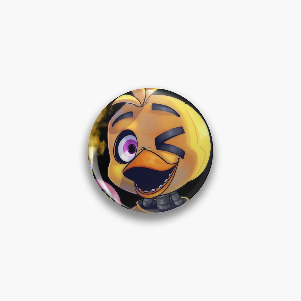 Funtime Chica Transparent Pin for Sale by dongoverlord