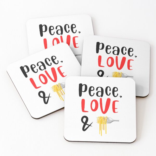 Item preview, Peace Love and Spaghetti, Willow Days designed and sold by avit1.