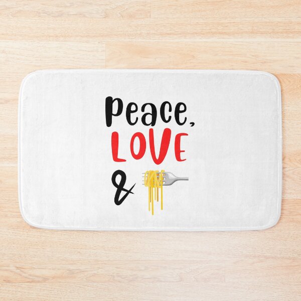 Item preview, Peace Love and Spaghetti, Willow Days designed and sold by avit1.