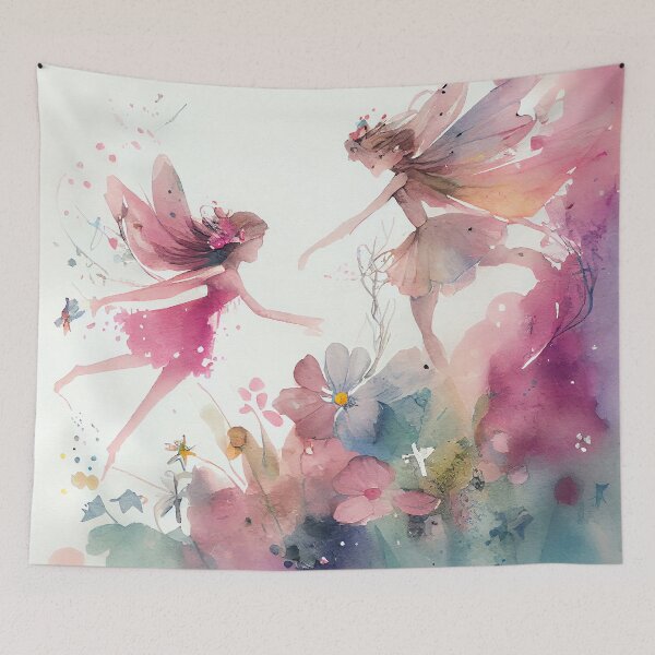 Item preview, Fairies at the bottom of the garden 04 designed and sold by EmilyDayDreams.