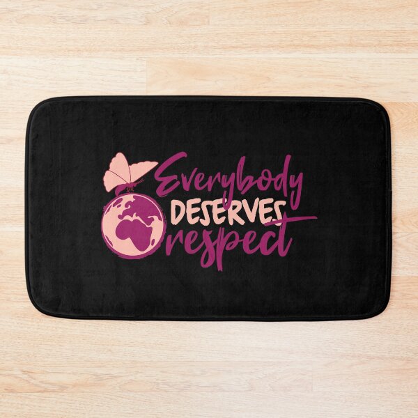 Item preview, Everybody Deserves Respect - International Women's Day designed and sold by Trinket-Trickster.