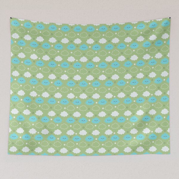 Item preview, Cute clouds pattern designed and sold by UnicornParty.
