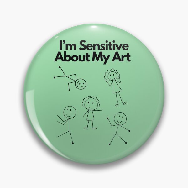 Item preview, I Am Sensitive About My Art - Stick Figures, Save Your Judgement, All Art Has Value T-shirt designed and sold by emoney14.