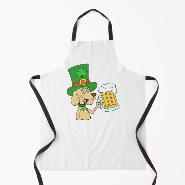 Item preview, St Patrick's Day Dog With Beer designed and sold by jaycartoonist.