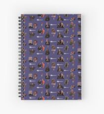 Cuaderno de espiral El patrón de habitación