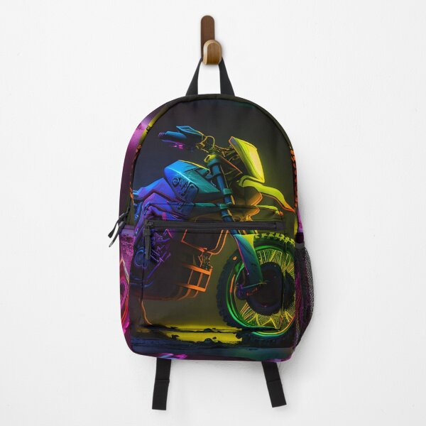 Item preview, Futuristic Cyberpunk Neon Dirt Bike designed and sold by beluxe.