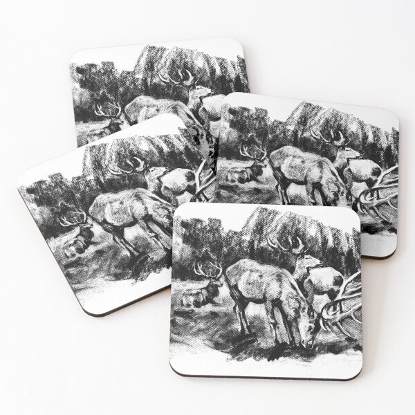Item preview, Deers at Chatsworth, Peak District designed and sold by Duncan Wilson.