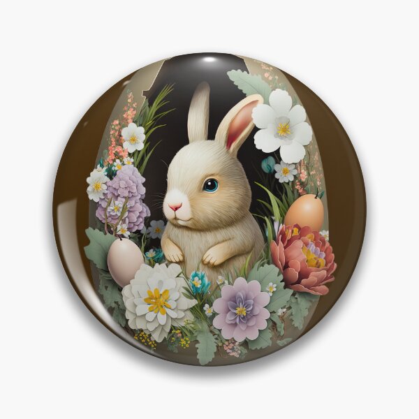 Item preview, Easter Rabbit Egg and Flower designed and sold by Juliascutecornr.