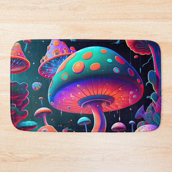 Item preview, Psychedelic Mushroom - A Trippy Journey Into the Unknown designed and sold by TortoPlusa.