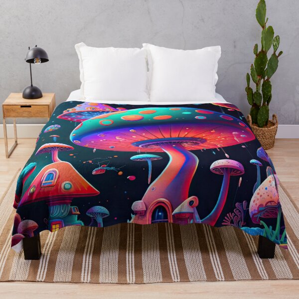 Item preview, Psychedelic Mushroom - A Trippy Journey Into the Unknown designed and sold by TortoPlusa.
