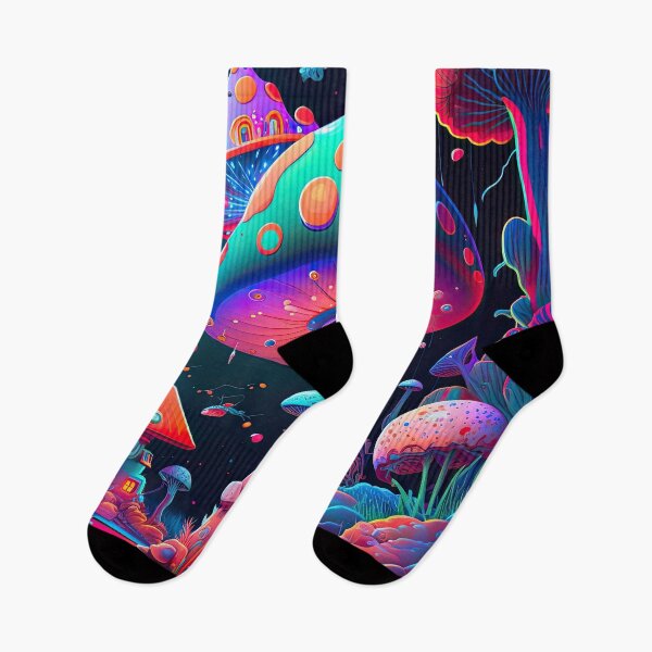 Item preview, Psychedelic Mushroom - A Trippy Journey Into the Unknown designed and sold by TortoPlusa.