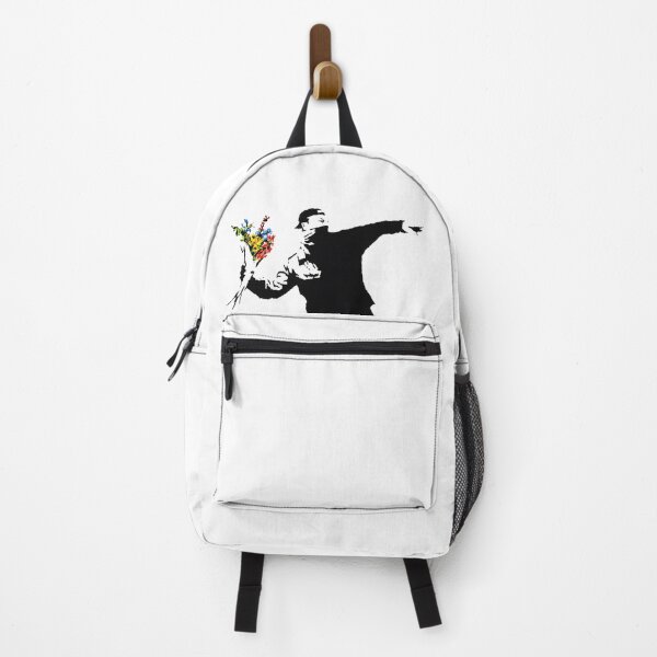 Item preview, Love is in the Air - Banksy designed and sold by ArsVincitOmnia.
