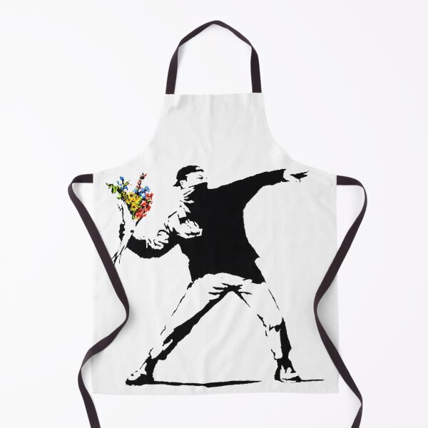Item preview, Love is in the Air - Banksy designed and sold by ArsVincitOmnia.