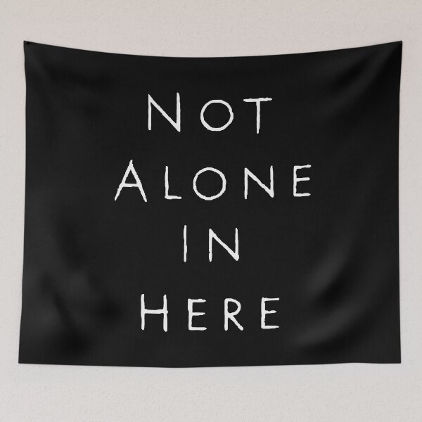 Item preview, Not Alone in Here (White) (ponysmasher, David F Sandberg) designed and sold by HallFlabben.