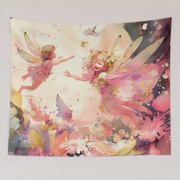 Item preview, Fairies at the bottom of the garden 08 designed and sold by EmilyDayDreams.