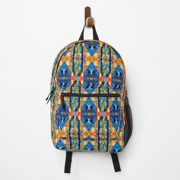 Item preview, Vibrant Colorful Abstract Psychedelic Graphic Design, Abstraction, bold colorful abstract playful design inspired by nature designed and sold by Adri Barnard.
