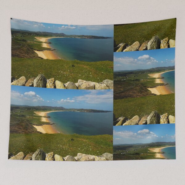 Item preview, Sandy beach at Ballymastocker Donegal designed and sold by eddiebarronshop.