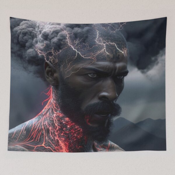 Item preview, Elektrik Portrait 09 designed and sold by MartianBunnyH.