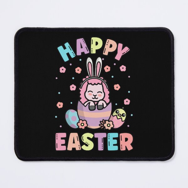 Item preview, Happy Easter Kawaii Bunny Llama Cute Spring Egg Hunting designed and sold by JokeGysen.