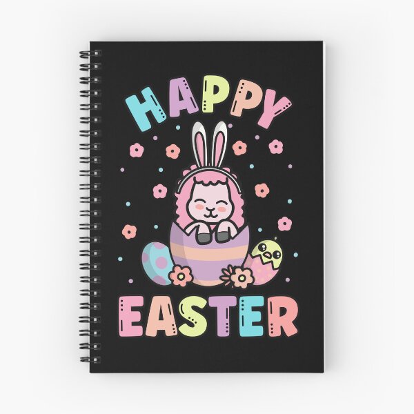 Item preview, Happy Easter Kawaii Bunny Llama Cute Spring Egg Hunting designed and sold by JokeGysen.