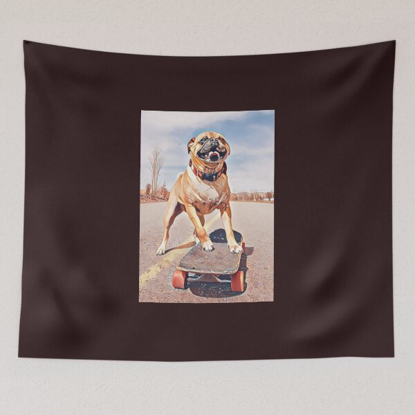 Item preview, Cute Pug Art - For a pug lover, for a pug breeder, for a pug owner. designed and sold by Wentoo.