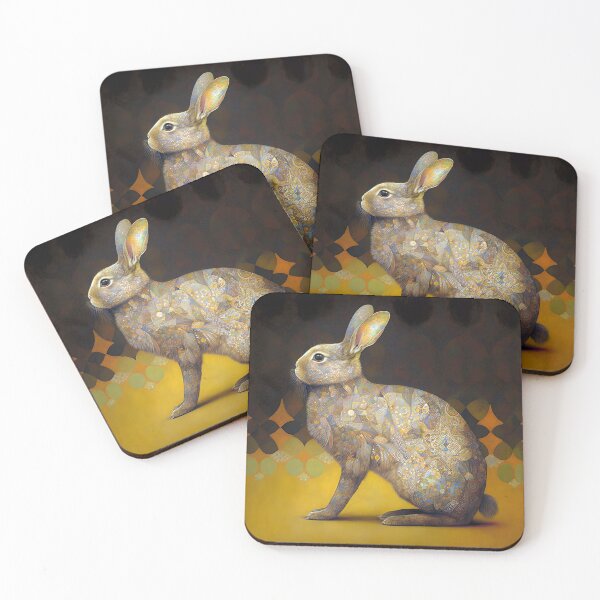Item preview, A rabbit sitting on the ground designed and sold by Warehouse46.