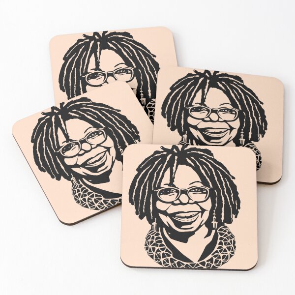 Item preview, whoopi goldberg  new sticker designed and sold by Robo-toons.