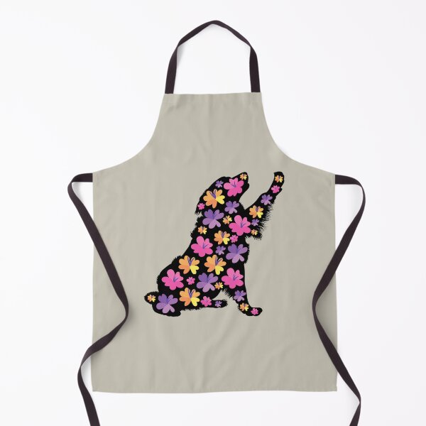 Item preview, Silhouette of Bernese Mountain Dog with Spring Flowers designed and sold by SeasonalDogs.