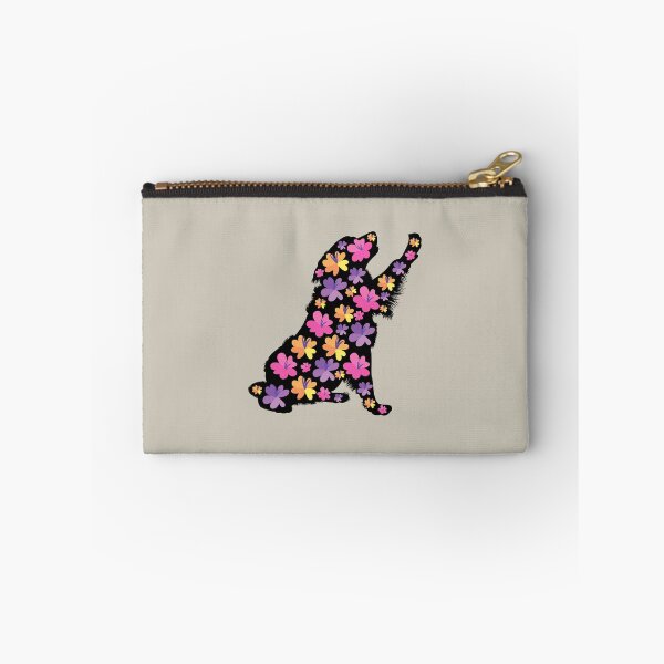 Item preview, Silhouette of Bernese Mountain Dog with Spring Flowers designed and sold by SeasonalDogs.