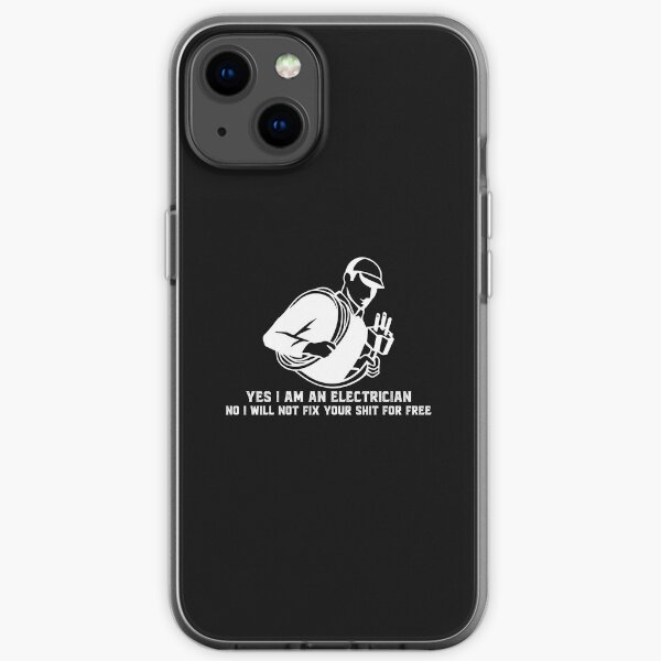 electrician - electricians - electrical engineer iPhone Soft Case