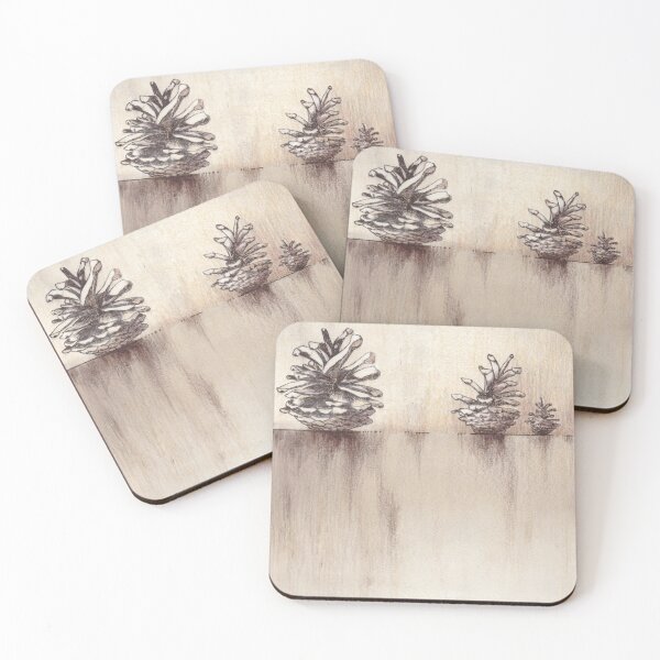 Item preview, Pine cone three designed and sold by LisaLeQuelenec.