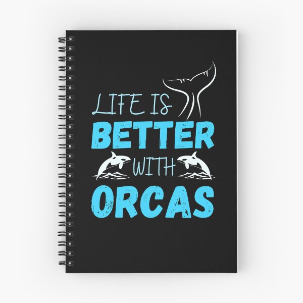 Item preview, Life is better with orcas  designed and sold by Quartztree Shirts.