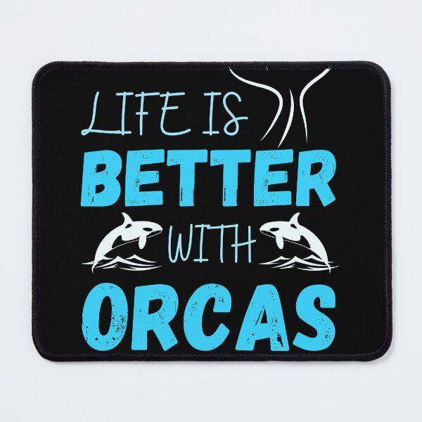 Item preview, Life is better with orcas designed and sold by Quartztree Shirts.