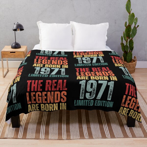 Item preview, The Real Legends Are Born In 1971 Limited Edition designed and sold by NinniSilver.