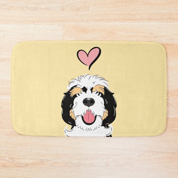 Item preview, LOVE Tri color Sheepadoodle designed and sold by Lulupainting.