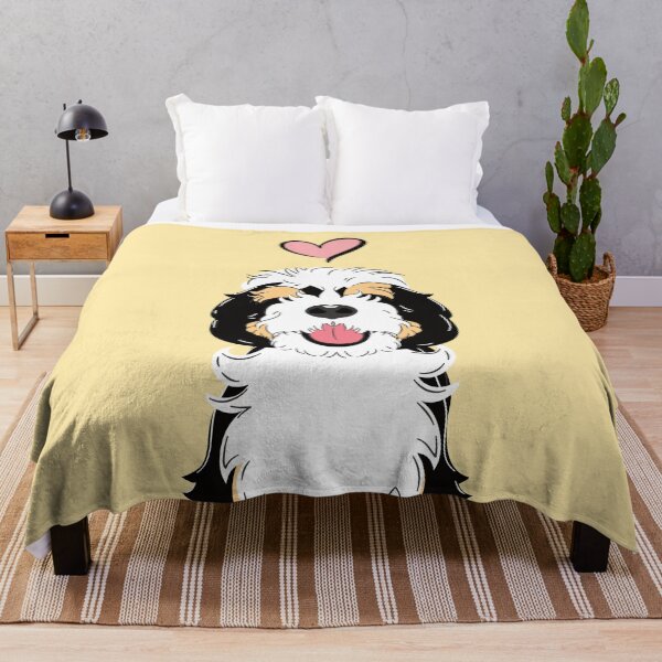Item preview, LOVE Tri color Sheepadoodle designed and sold by Lulupainting.